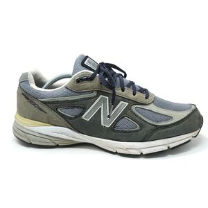New Balance Mens 12 Running Shoe 990 V4 Gray M990GL4